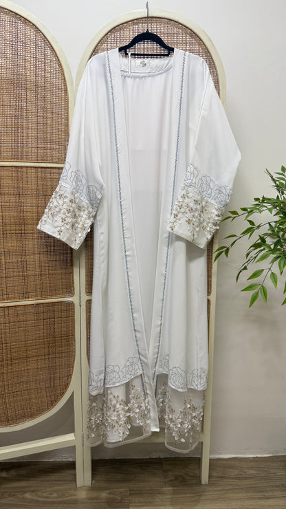 Elisya Lace 2-piece Abaya Dubai