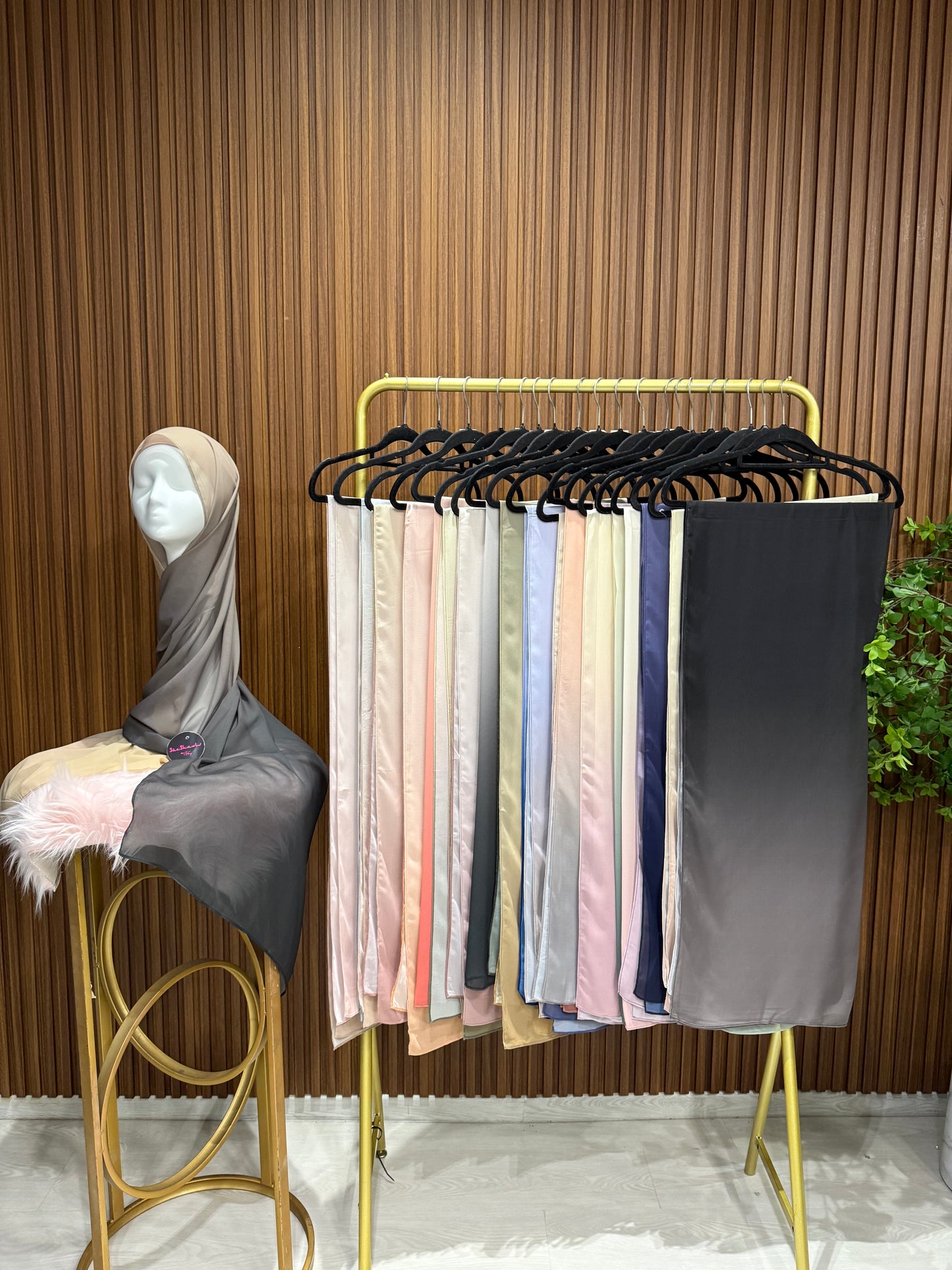 Premium chiffon Ombre Shawl