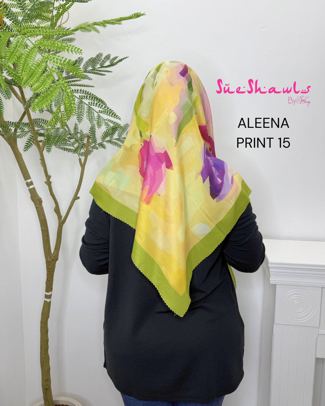 Aleena Premium cotton viole Printed Bawal