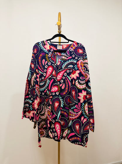 Mei Mei Cheongsam Kimono Top