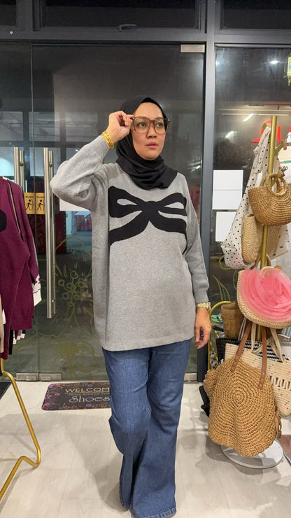Holland ribbon knitted top