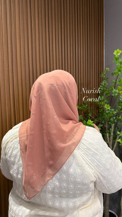 Nurish Bling Bawal Series Cotton Viole