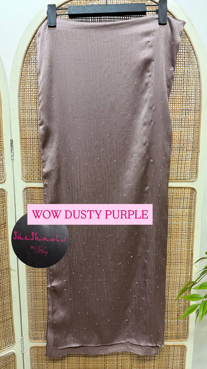 Wow shimmer shawl with small bling