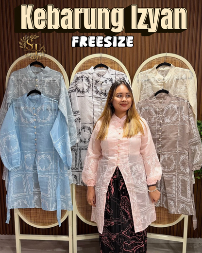 Kebarung Izyan Tie-back Top