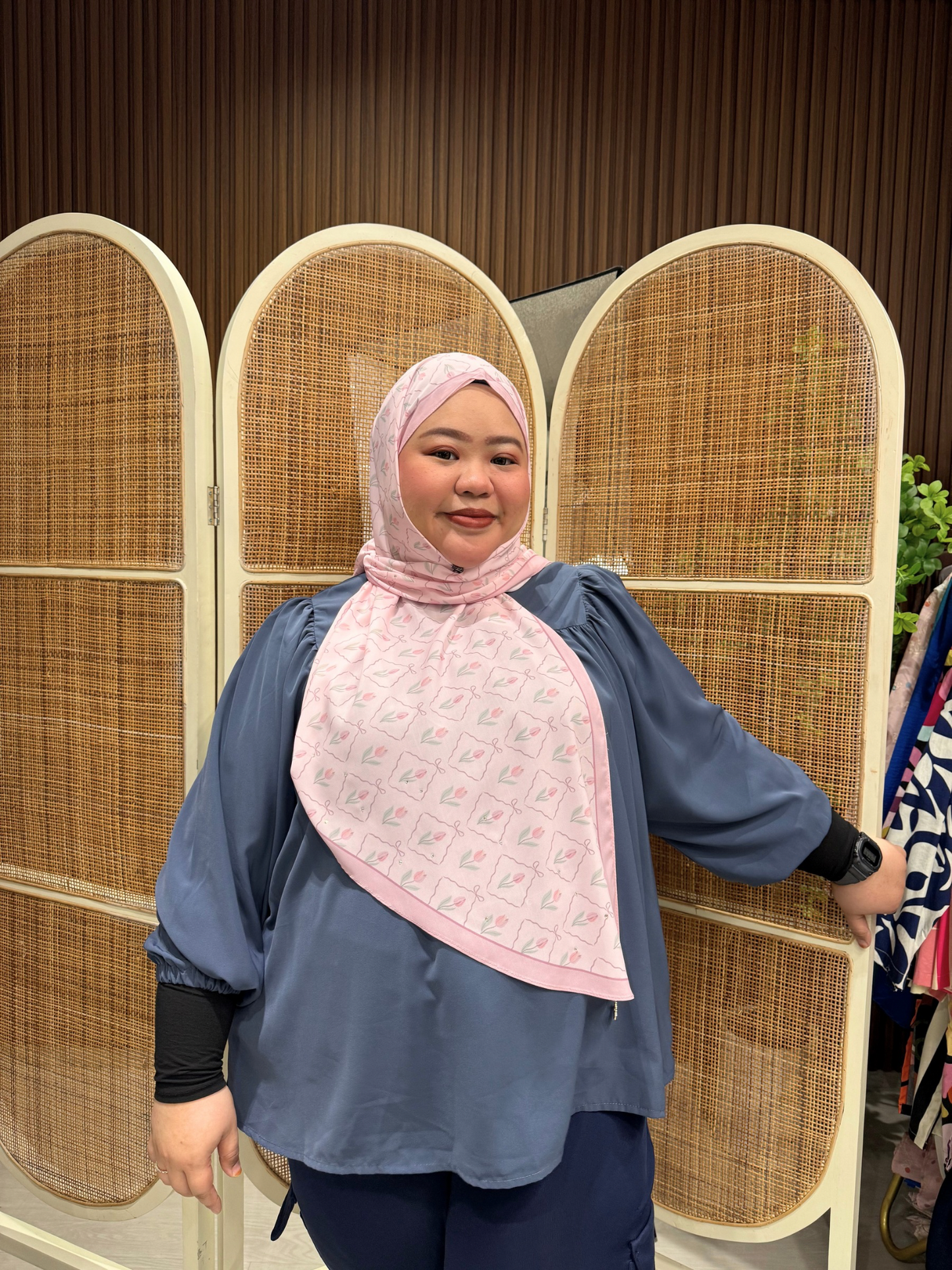 Luna Printed Tri-Bawal