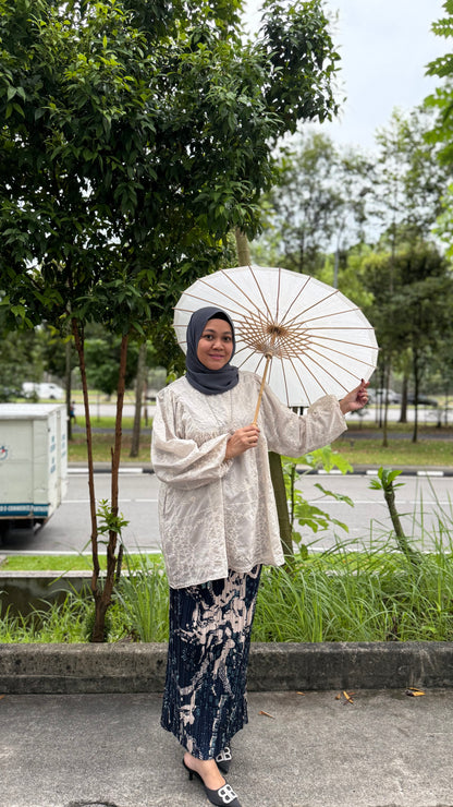 Agnes Premium Paper Silk Top With lining