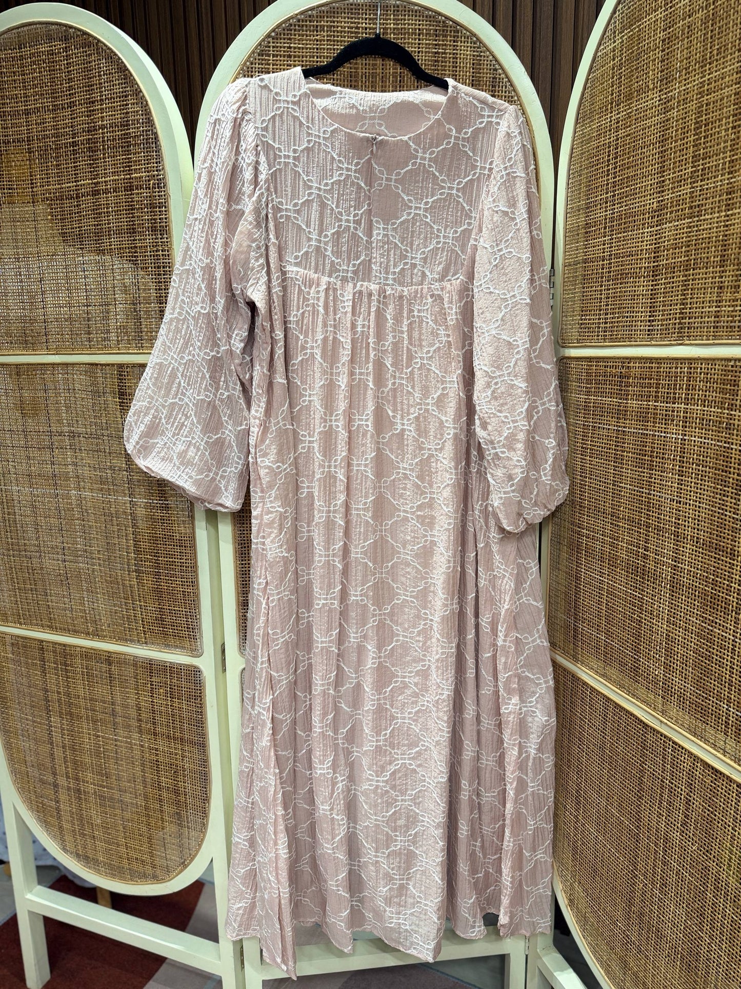 Lily Premium Cotton Eyelet Dress