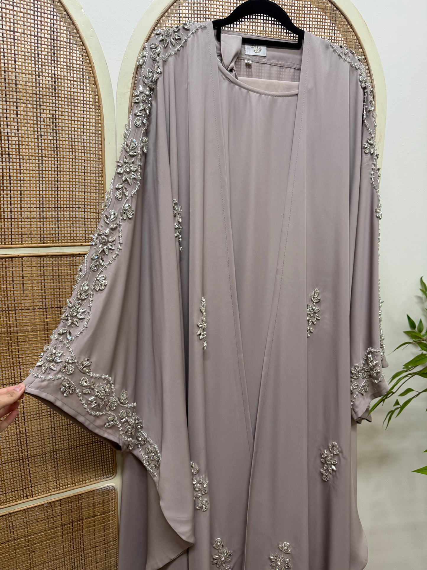Abaya 2-piece Haya Bling
