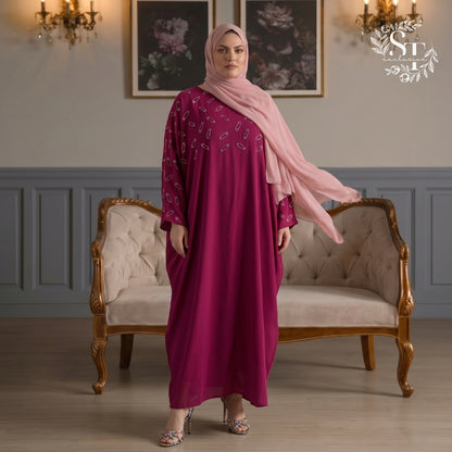 Abaya Zoria Dubai Batwing