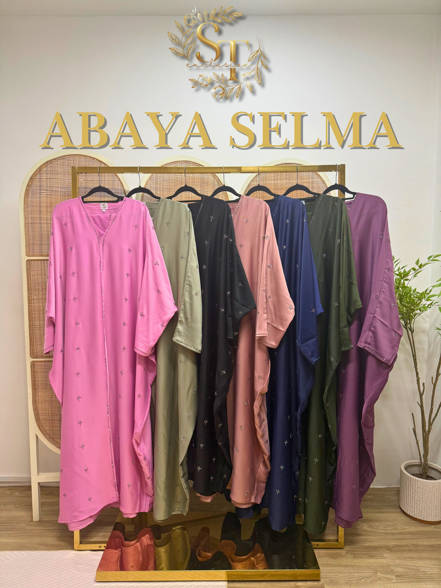 Selma Open Abaya Dubai Series
