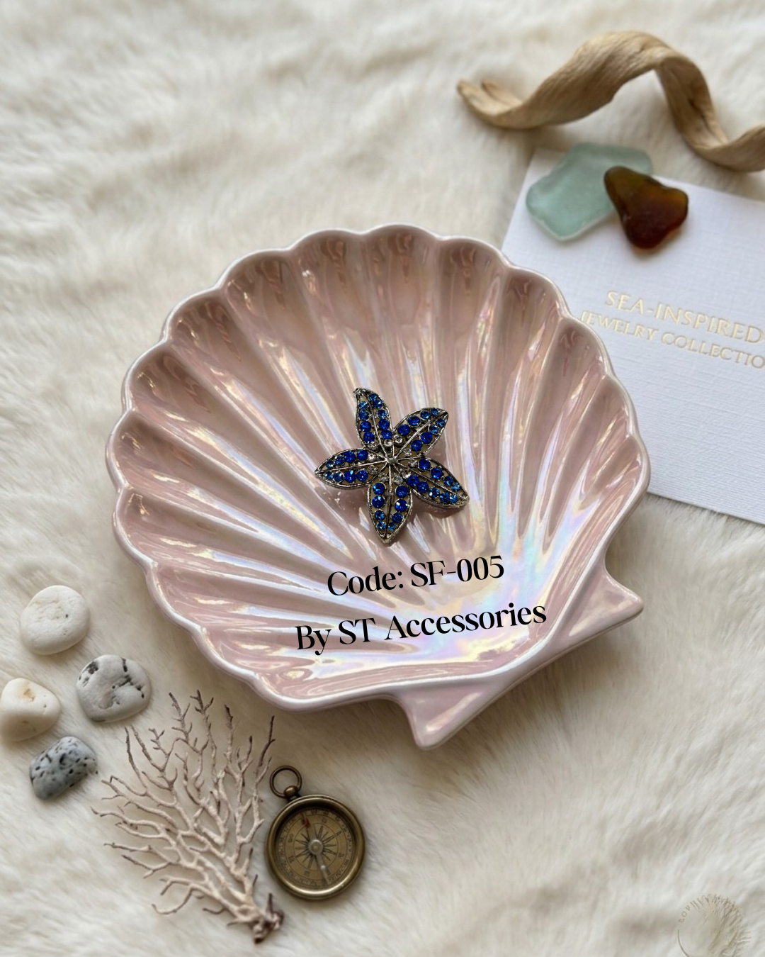Starfish Brooches