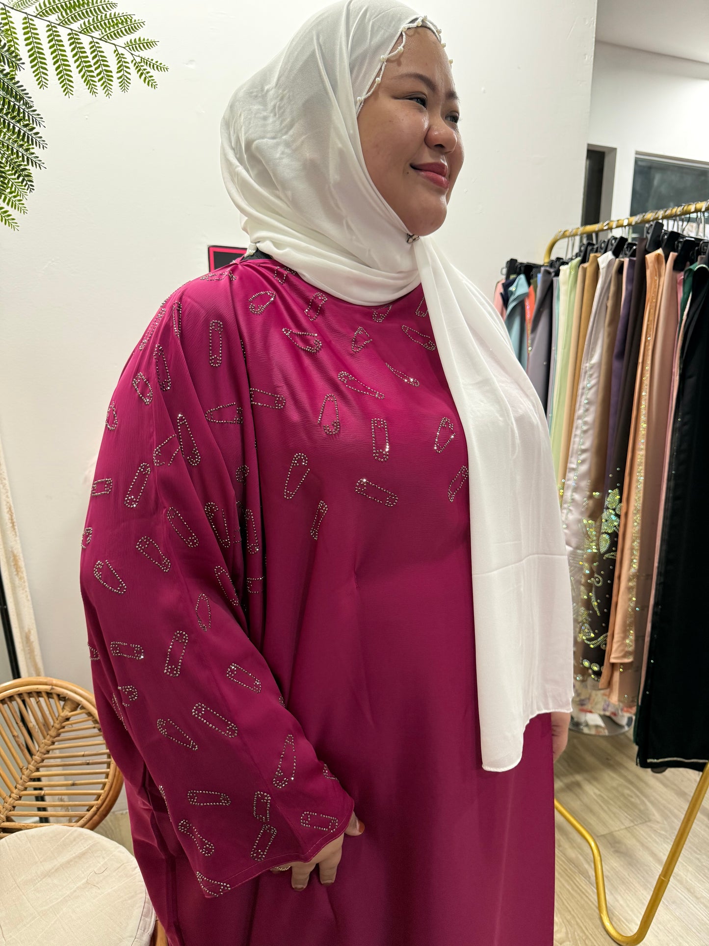 Abaya Zoria Dubai Batwing
