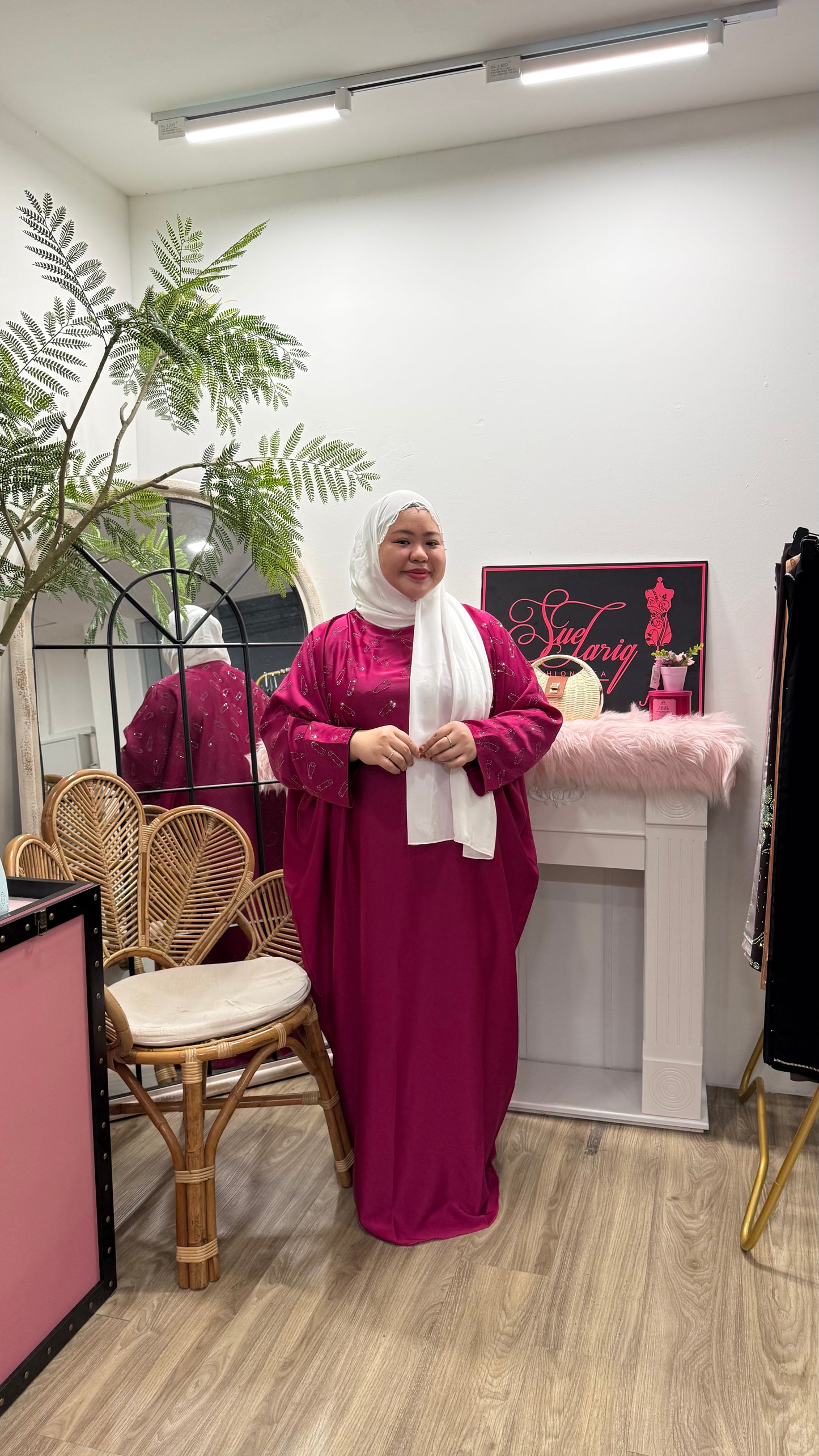 Abaya Zoria Dubai Batwing