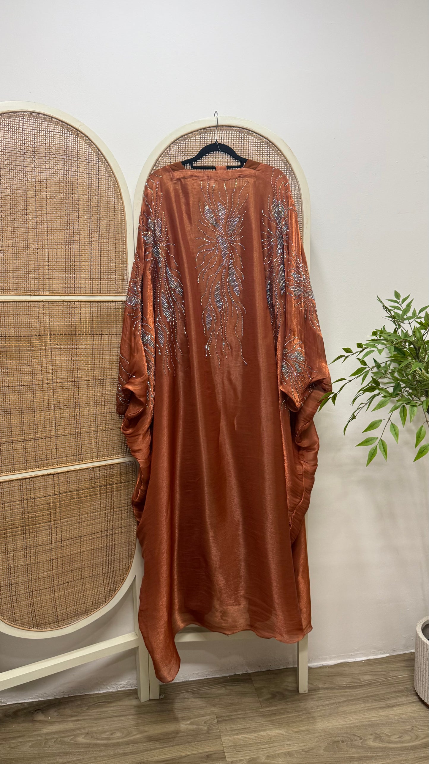 Abaya Alwiyah 2-piece Bling Dubai