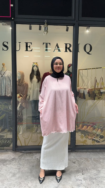 Naomi Printed Tunic Premium Crinkled