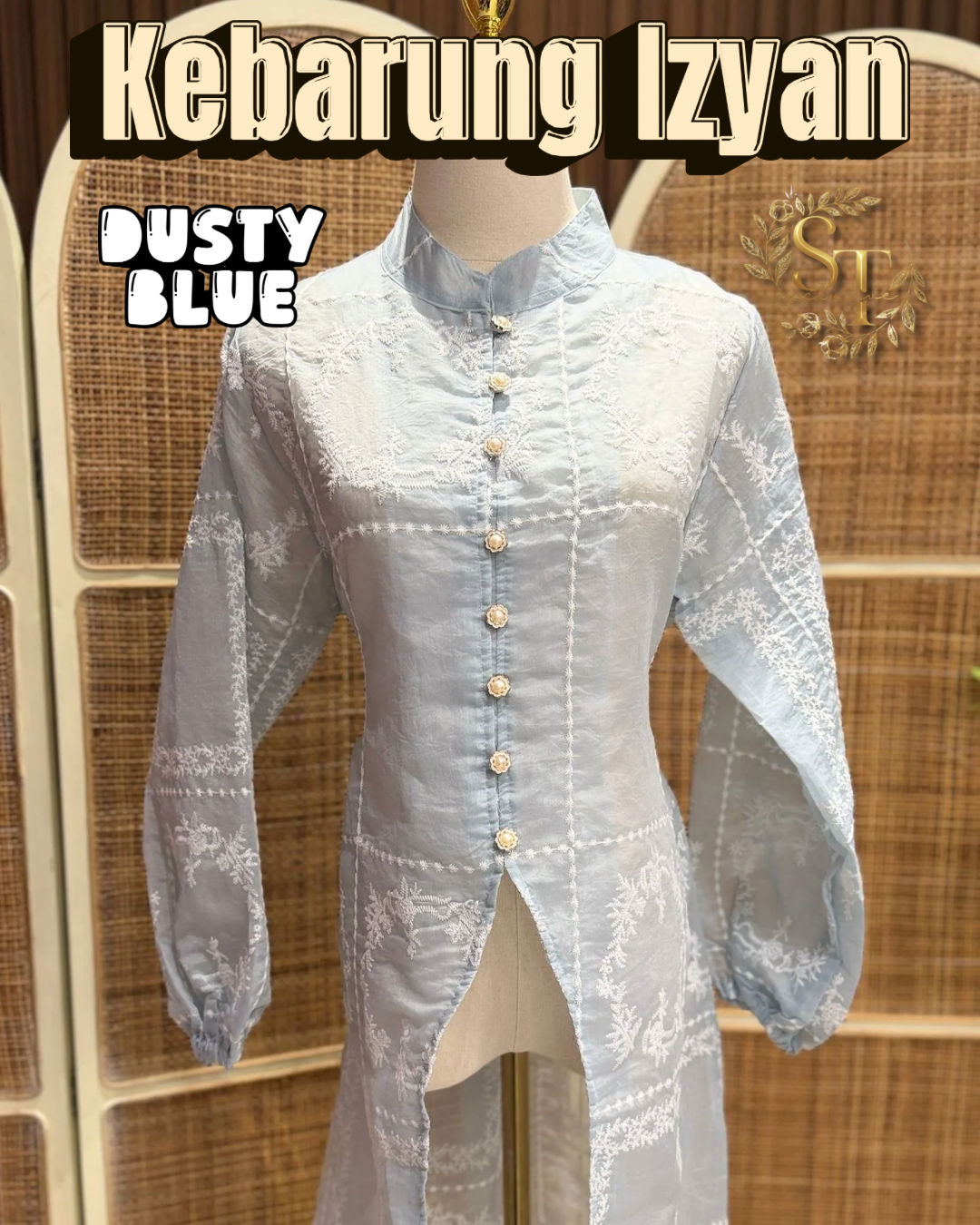 Kebarung Izyan Tie-back Top