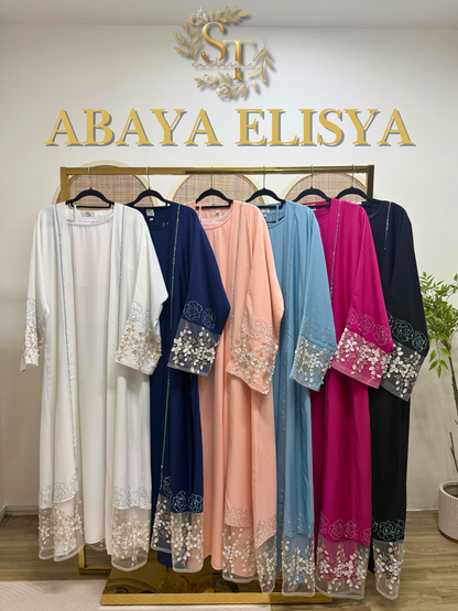 Elisya Lace 2-piece Abaya Dubai