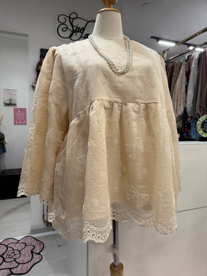 Maisara Babydoll Top Plus Size