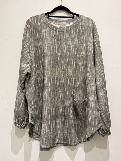 Natalie Batwing Top With Front Pocket