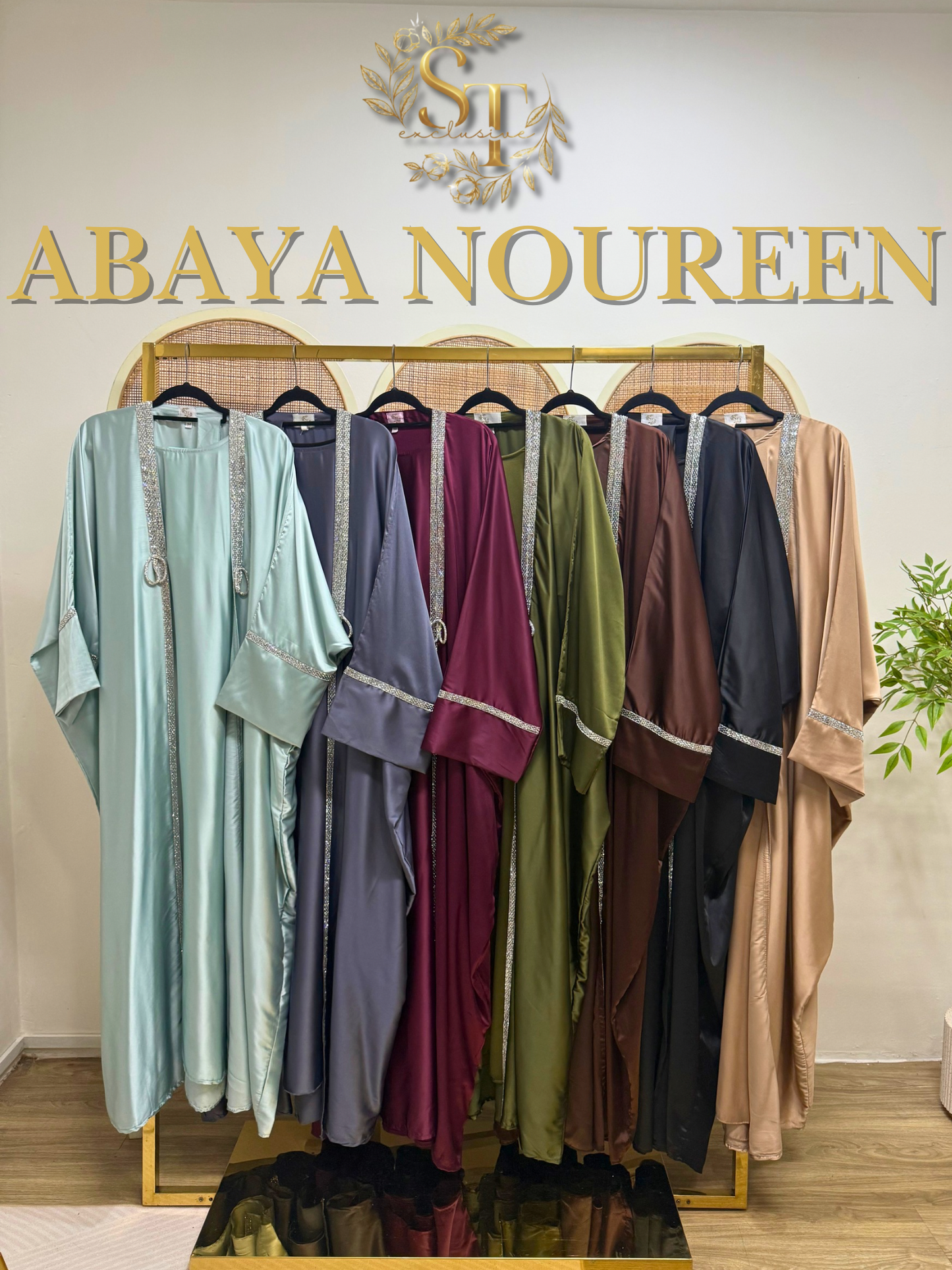 Abaya 2- piece Noureen Dubai Series