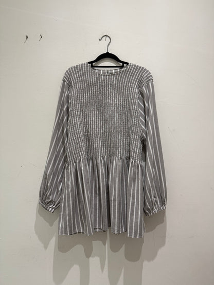 Jessie Stripes Smocked Top