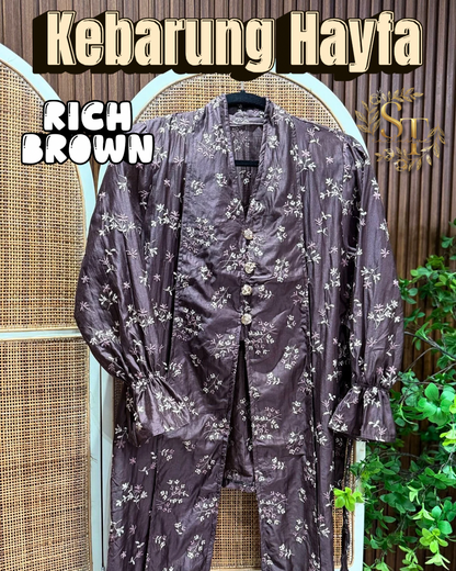 Kebarung Hayfa Premium Cotton Tie-back Top