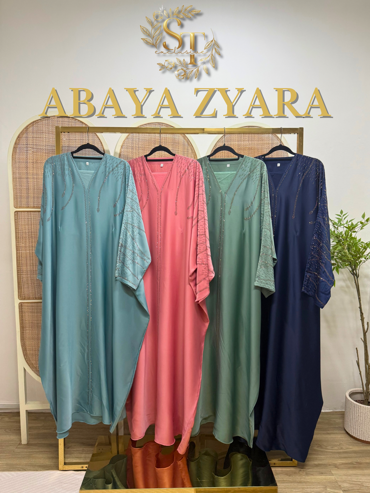 Abaya Batwing Zyara Dubai Series