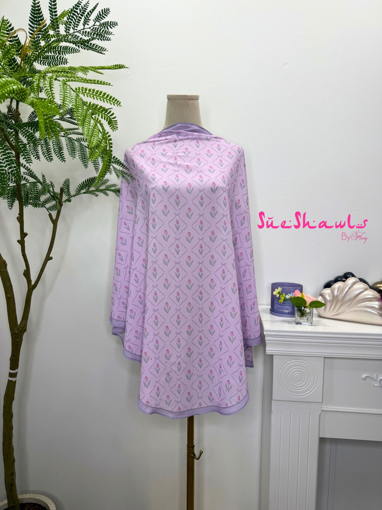 Luna Printed Tri-Bawal