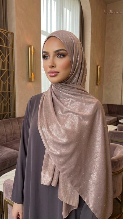 Wow shimmer shawl with small bling