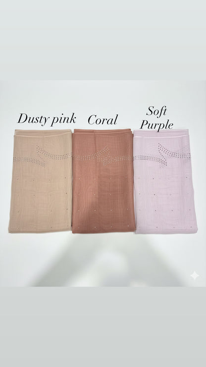 Nurish Bling Bawal Series Cotton Viole