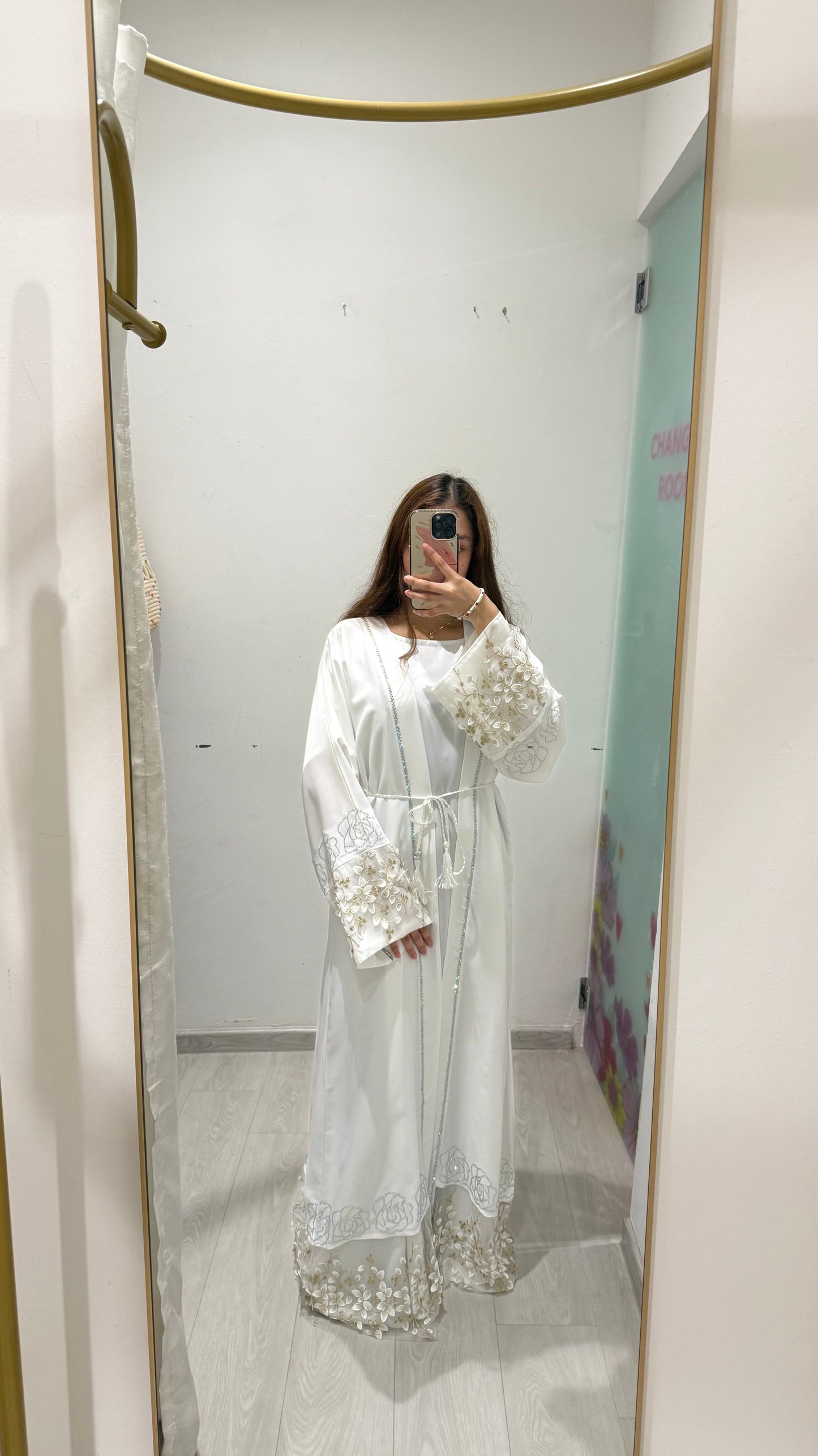 Elisya Lace 2-piece Abaya Dubai