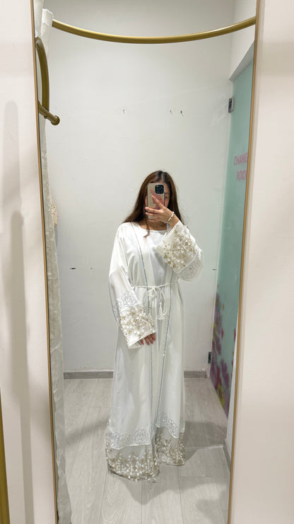 Elisya Lace 2-piece Abaya Dubai