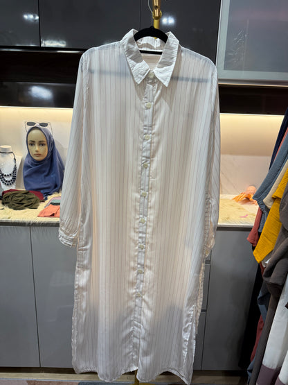 Qistina Stripes Tunic (Cotton Polyester)