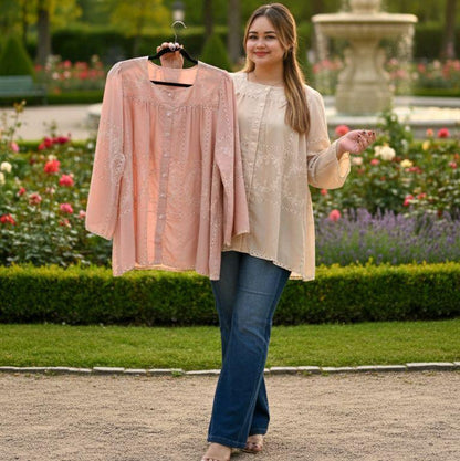 Saphora Eyelet Top