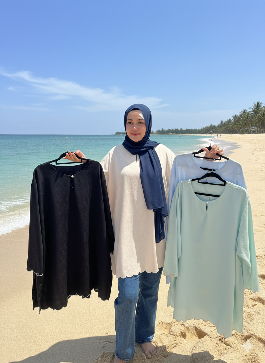 Elmera Tunic Cotton Embossed