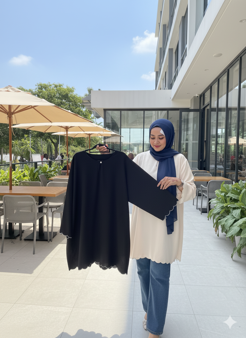 Elmera Tunic Cotton Embossed